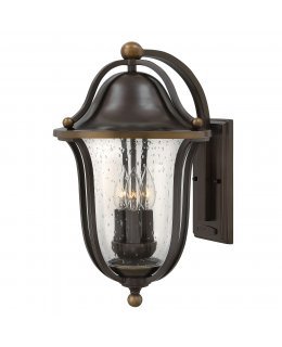Hinkley 2645OB Bolla Curved Arm Outdoor Wall Sconce 